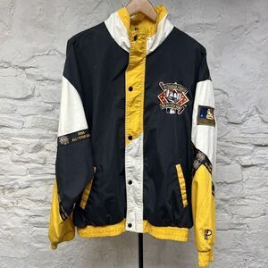 Vintage  90s Pittsburgh Pirates Jacket MLB 1994 All Star Pro Player Daniel Young